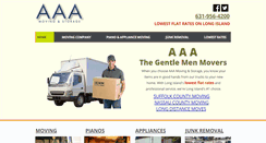 Desktop Screenshot of aaamovingnstorage.com