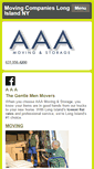 Mobile Screenshot of aaamovingnstorage.com